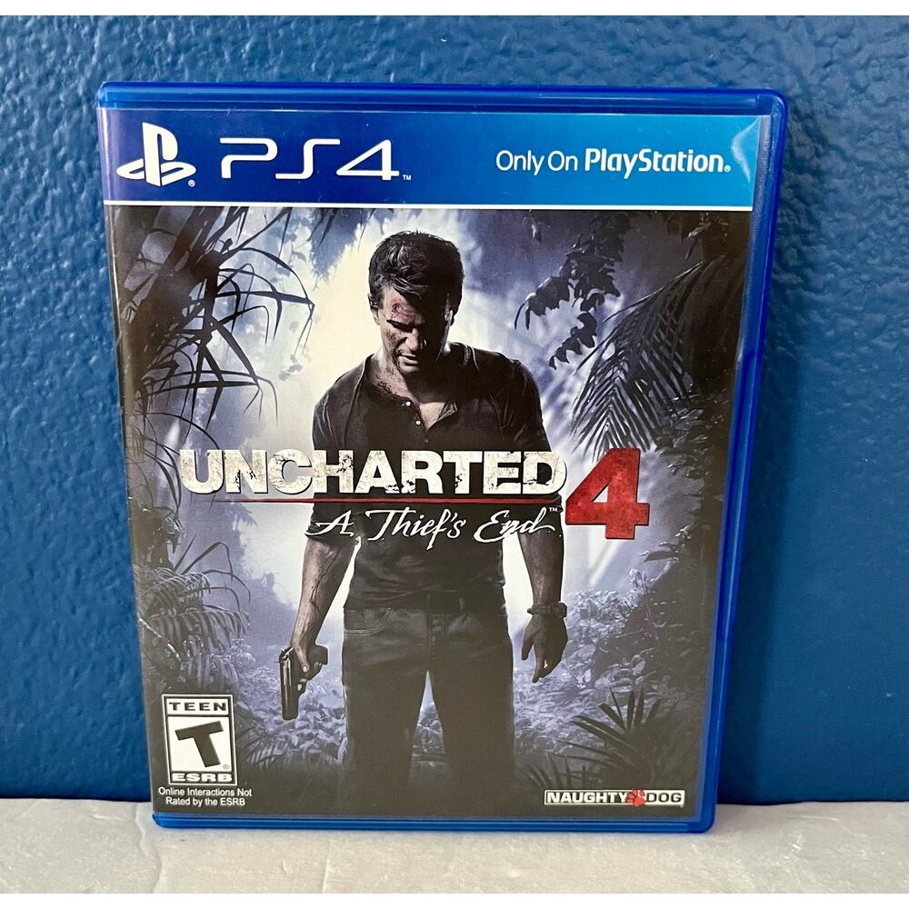 Uncharted 4 : A Thiefs End (PlayStation 4, PS4) Video Game